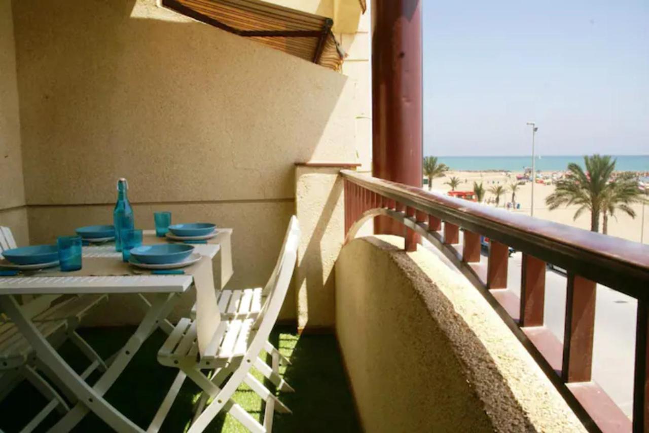 Apartamento de capricho 1ª línea de playa Sagunto Exterior foto